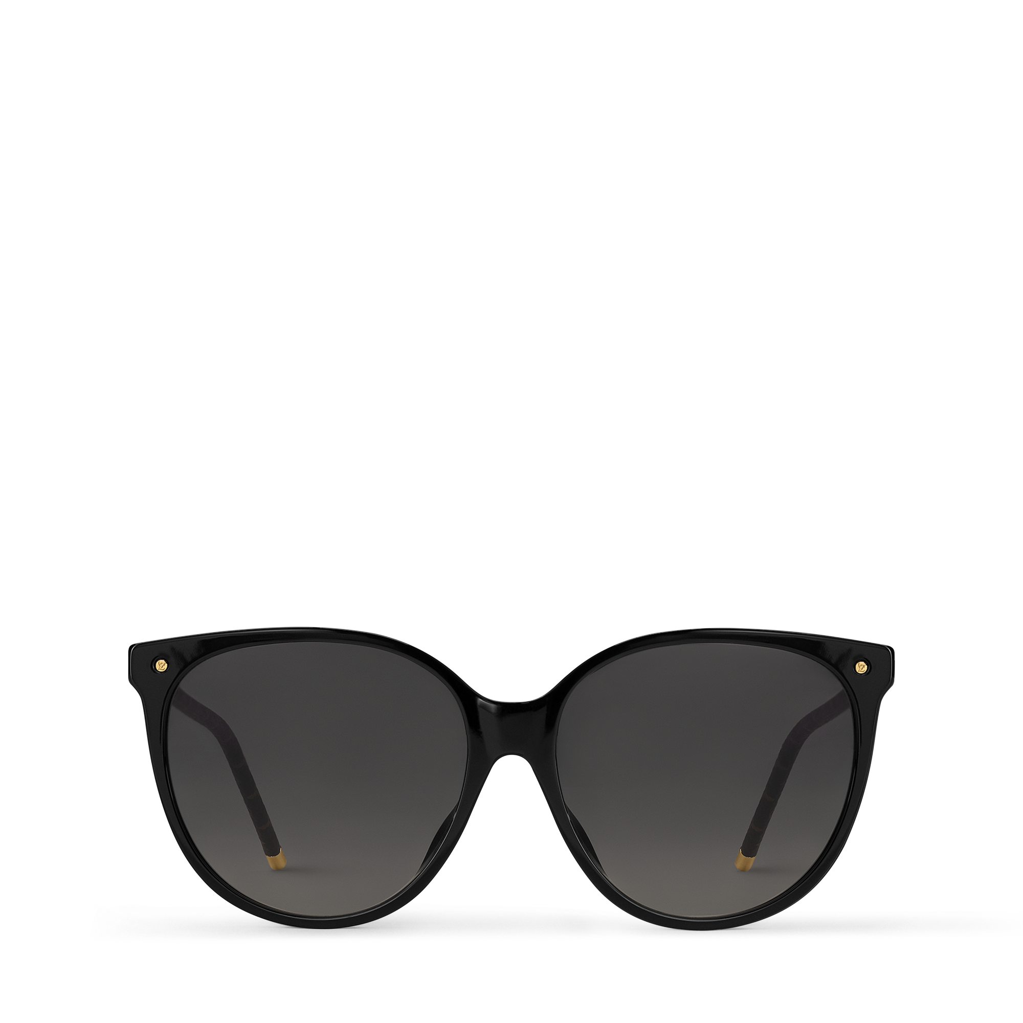 LV First Round Sunglasses - Luxury S00 Black | LOUIS VUITTON